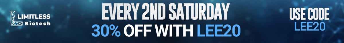 Use code LEE20 for 20% off at Limitless Life Nootropics